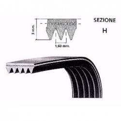 CINGHIA POLY-V 1228 H6 PER...